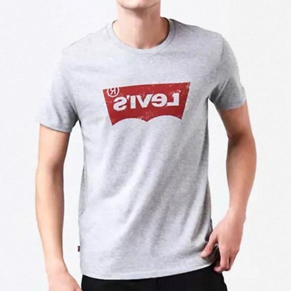 💖MEGA SALE💖Levi’s Men's Graphic Set-in Neck Midtone 177830200 M/XL Size Gray